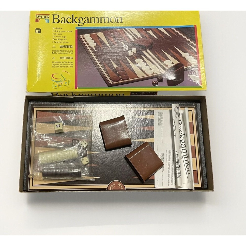 Vintage Backgammon‎ Set 1992